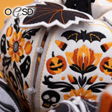 Freestanding Midnight Garden Pumpkins