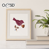 Feathered Friends Applique