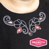 Floral Garment Cutwork