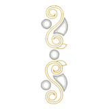 Floral Border Cutwork