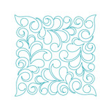 Bubble Feathers Block DIGITAL