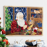 10th Anniversary Santa's Workshop by Dona Gelsinger