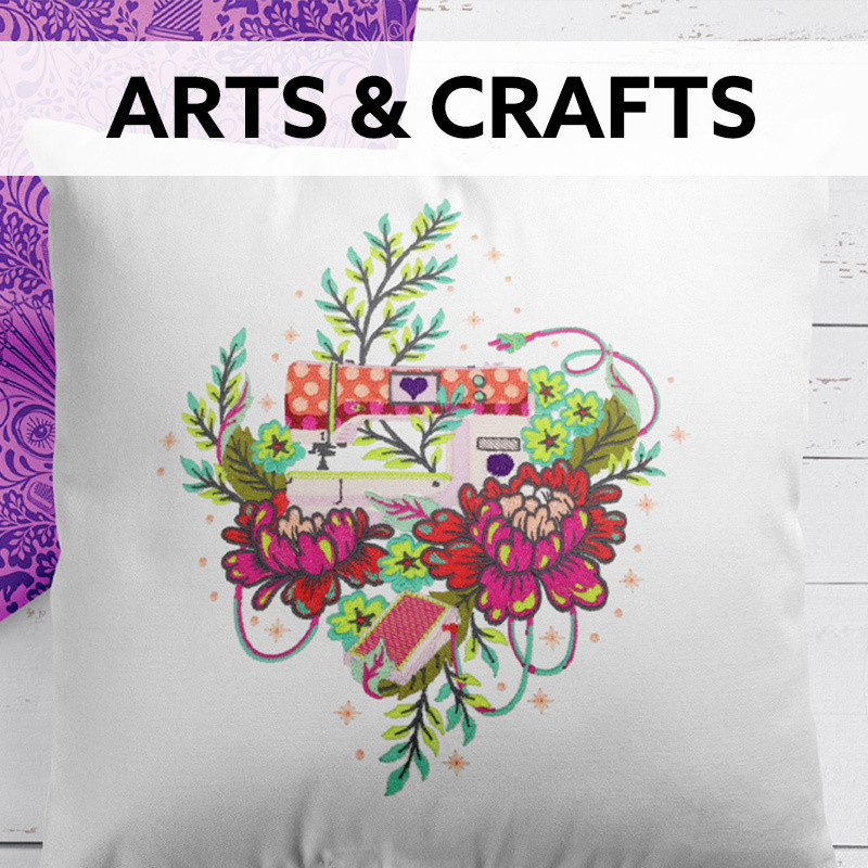Arts and Crafts Embroidery Designs