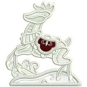 Reindeer 1 Side A (FSL & Applique)
