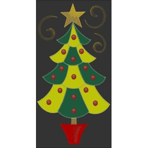 Tree Applique Jumbo
