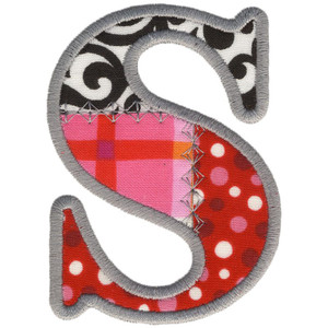Appliqued S