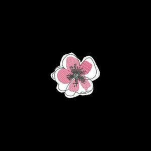 Small Red Flower (Applique)