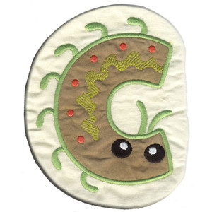 Jumbo Stitch 'n' Turn C with Applique