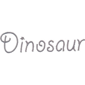 Dinosaur  - Machine Embroidery Design