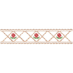 Rose Trellis Border 2