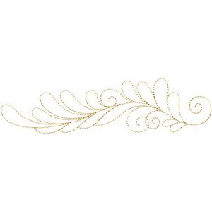 Feather Accent Border