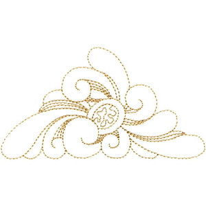 Quilting Flower Triangle