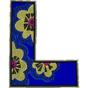 Letter L Applique