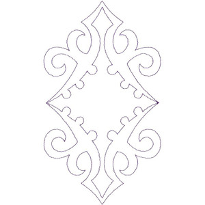 Single Run Quilting Motif 19