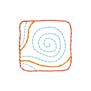 Spiral Mini Square