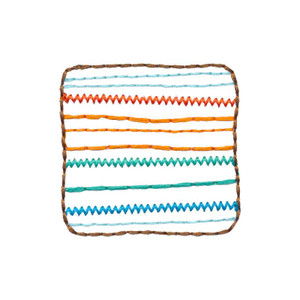Stripes Mini Square