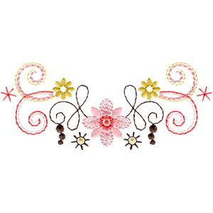 Flower Swirl Centerpiece