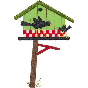 Crow Talk Applique