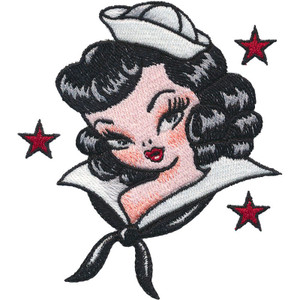 Sailor Pin-up Girl Head