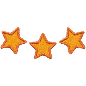 3 Stars Applique