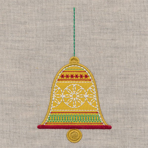 Christmas Bell Applique | 82009-29