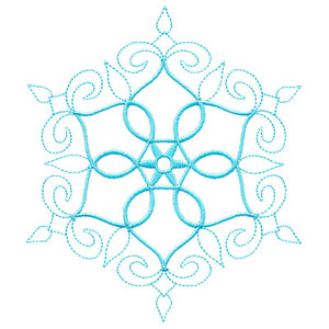 Snowflake Linework 4