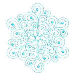 Snowflake Linework 1