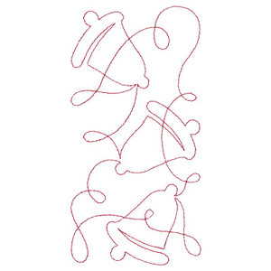 Continuous Bells Border