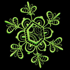 Doodle Snowflake 5