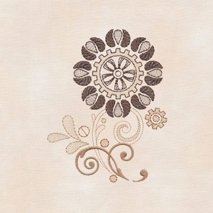 Steampunk Flowers 1