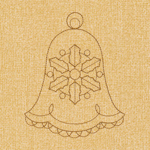 Linework Christmas Bell