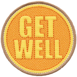 Get Well Applique
