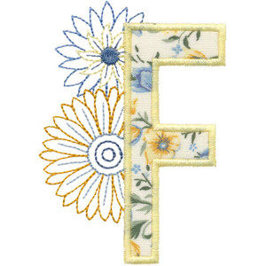 Floral Applique F