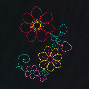 Linework Floral Branch 1