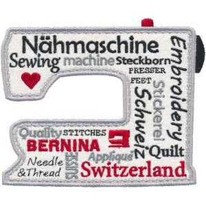 Bernina Word Art Machine Applique