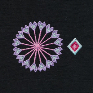 Origami Medallion Border