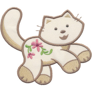 Kitty Friend Applique