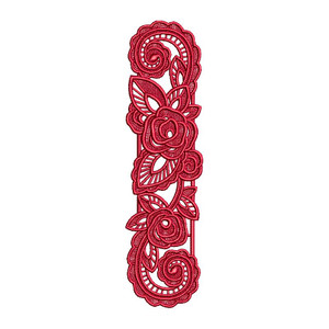 Rose Bookmark FSL