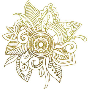 Henna Flower 1