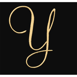 Satin Monogram Y