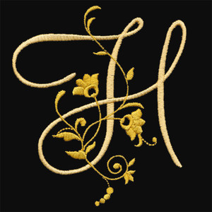 Floral Monogram H