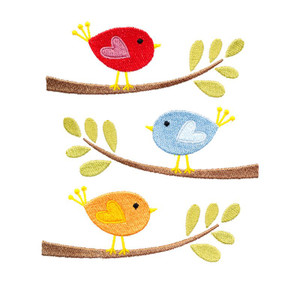 Birdies on Branches