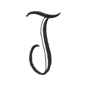 Essential Monogram Side Letter T