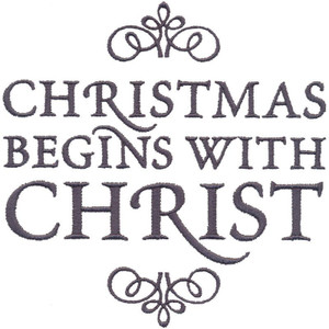 Christmas Begins with Christ