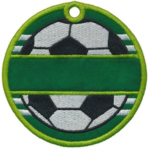 Name Drop Soccer Luggage Tag FSA