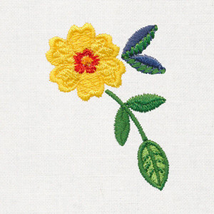 Floral Monogram Motif 21