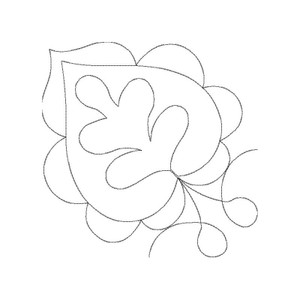 Purple Star Quilt Motif 4