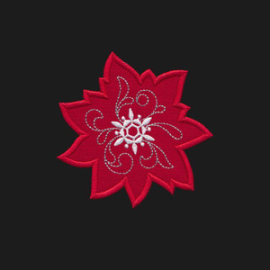 Poinsettia Applique 2 | 12767-14