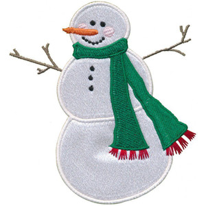 Snowman 1 Applique | 80167-12
