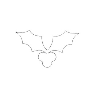 Holly Quilting Triangle